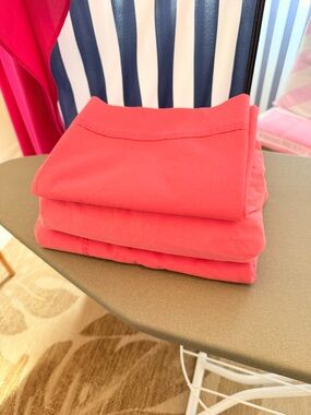 Cannon 100% hotpink twin bed sheet set pillow case top flat + botton fitted